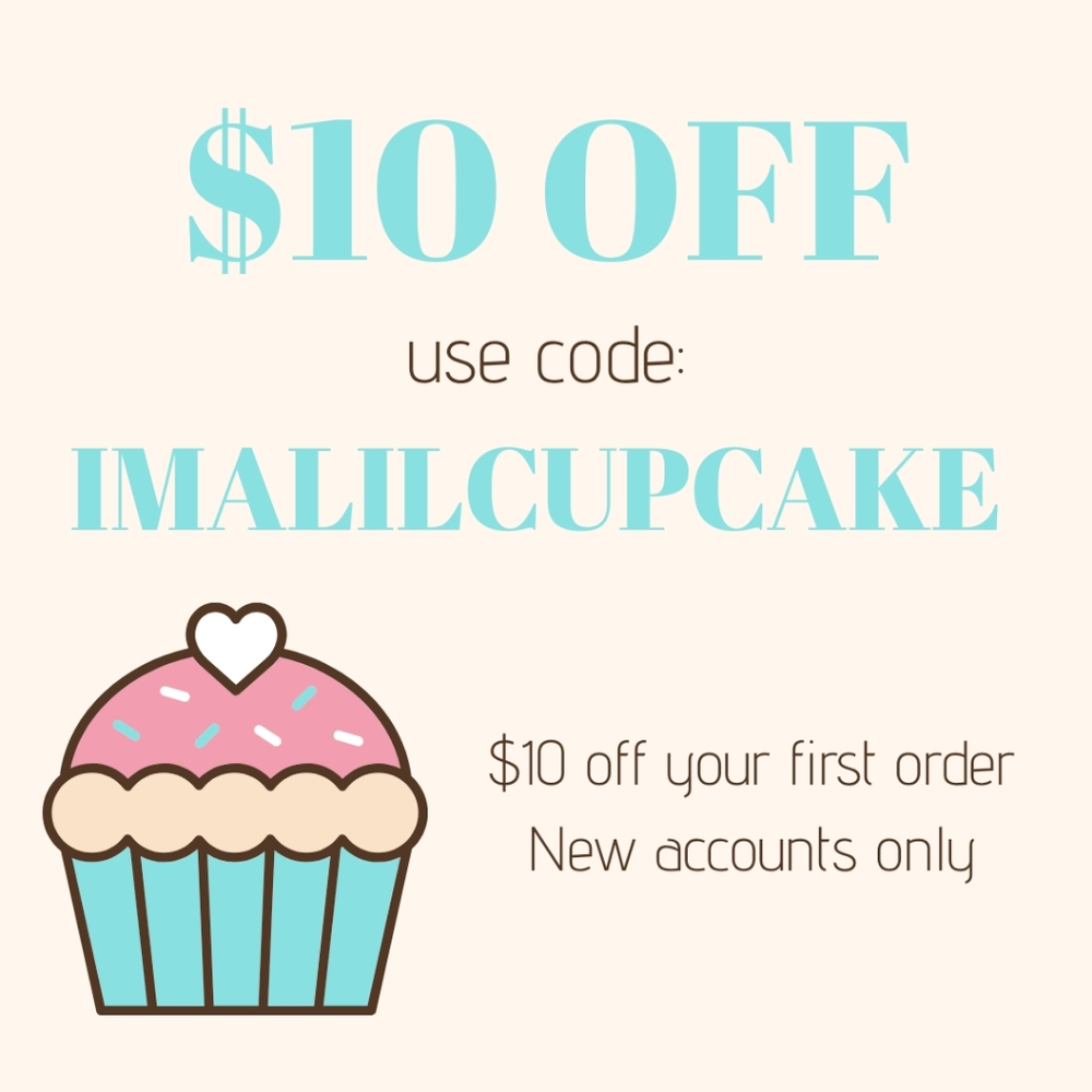 $10 OFF code: IMALILCUPCAKE